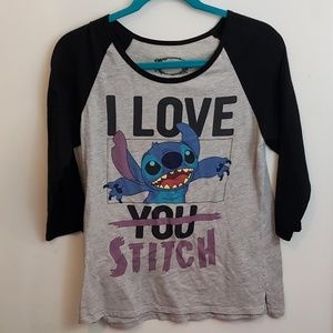 Disney "I Love You/Stitch" tee